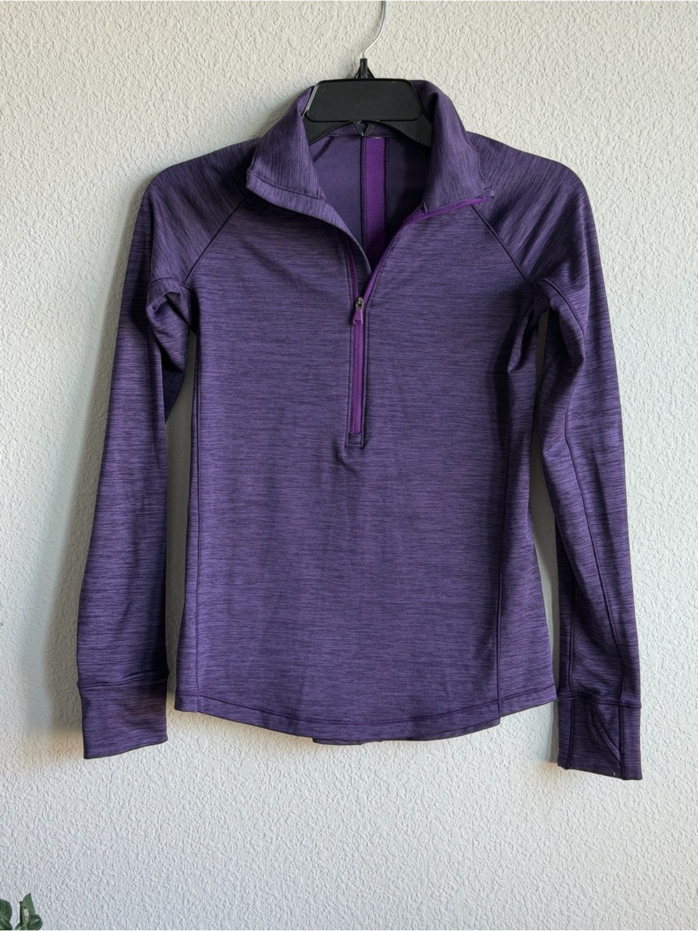 Under Armour ColdGear Purple 1/2 Zip Pullover Women’s XS